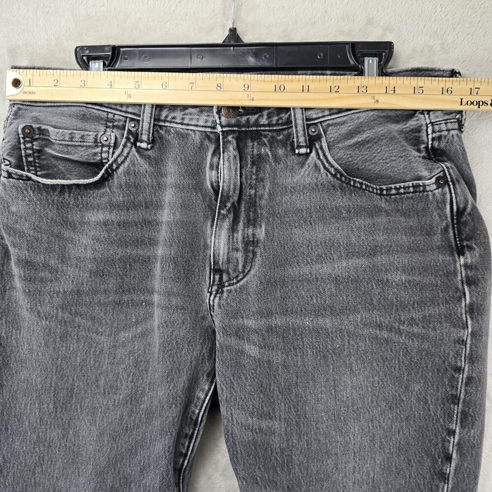 Levi's 541 Black Jeans Men's 33x29 Athletic Taper Fit Stretch Whiskers Grunge - Picture 9 of 13